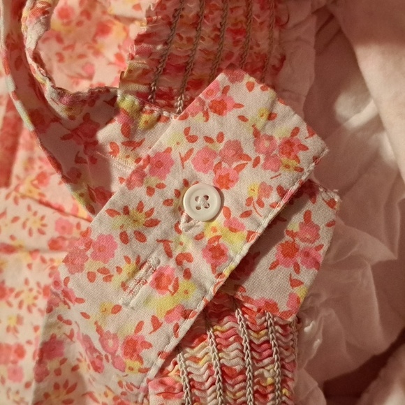 Mini Boden girls size 3-4 years, Floral print adjustable strap, lined, EUC - Picture 10 of 10
